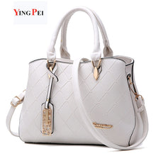 Load image into Gallery viewer, women bag Fashion Casual women's handbags Luxury handbag Designer Shoulder bags new bags for women 2019 bolsos mujer black white