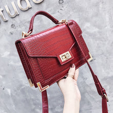 Load image into Gallery viewer, OLD TANG Bags For Women 2019 Luxury Handbags Women Bags Designer Crocodile Pattern Leather Shoulder Messenger Bag handbag