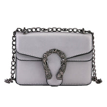 Load image into Gallery viewer, 2019 New Summer Shoulder Bag Chains Messenger Bag Fashion Girls Casual Handbag Simple Leisure Personality Small Square Women Bag